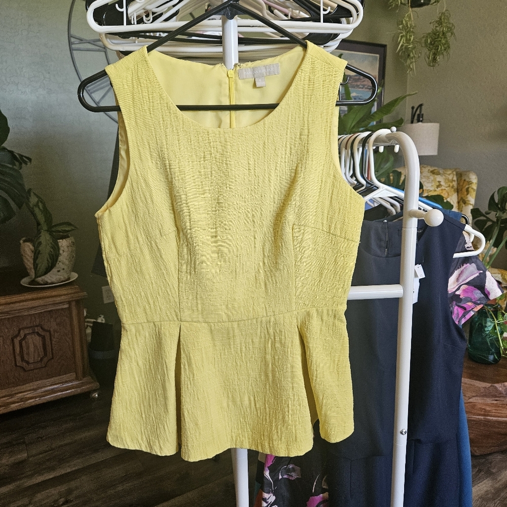 Banana Republic peplum blouse 6